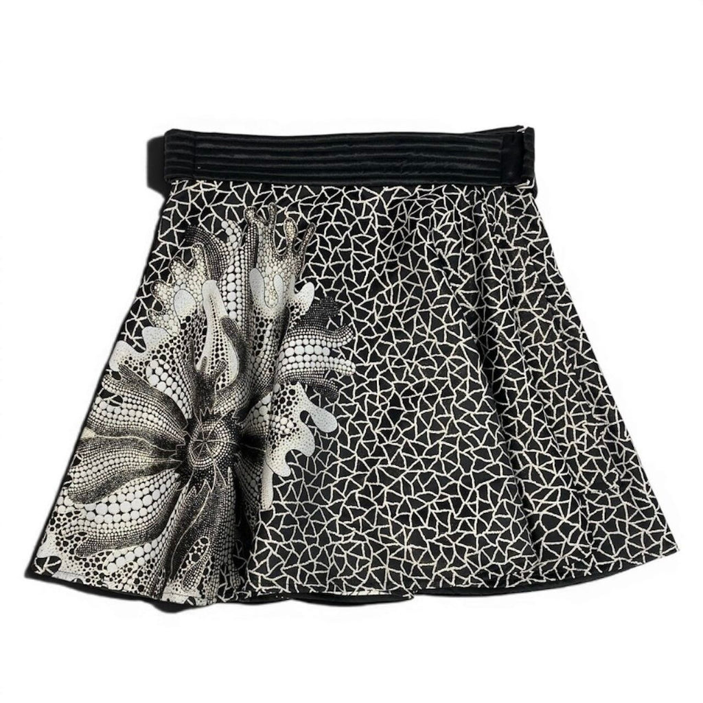 Louis Vuitton Yayoi Kusama Flower Skirt Flare with Belt
