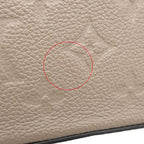 Louis Vuitton Chain Wallet Pochette Felicie Monogram Empreinte Tourterelle Gold — view 6