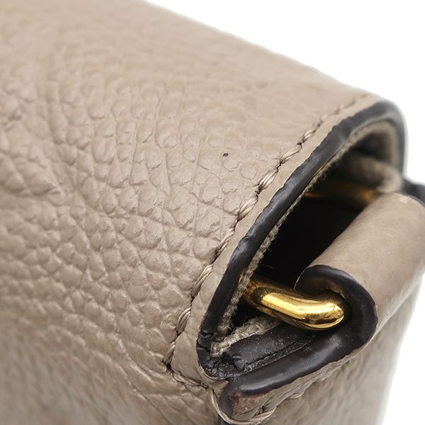 Louis Vuitton Chain Wallet Pochette Felicie Monogram Empreinte Tourterelle Gold — view 5