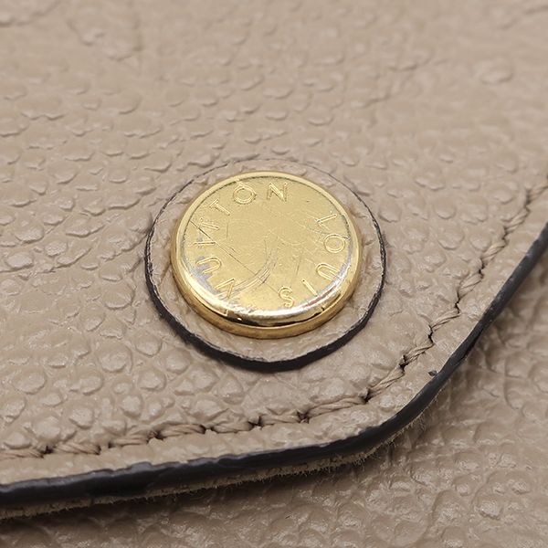 Louis Vuitton Chain Wallet Pochette Felicie Monogram Empreinte Tourterelle Gold — view 7
