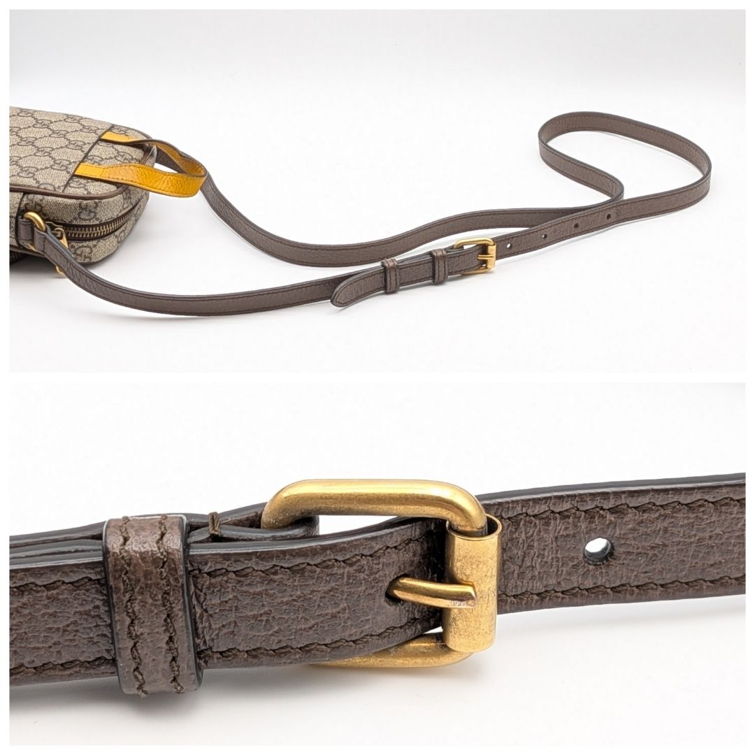 Gucci Neo Vintage GG Supreme Tiger Head Shoulder Bag Cross — view 8