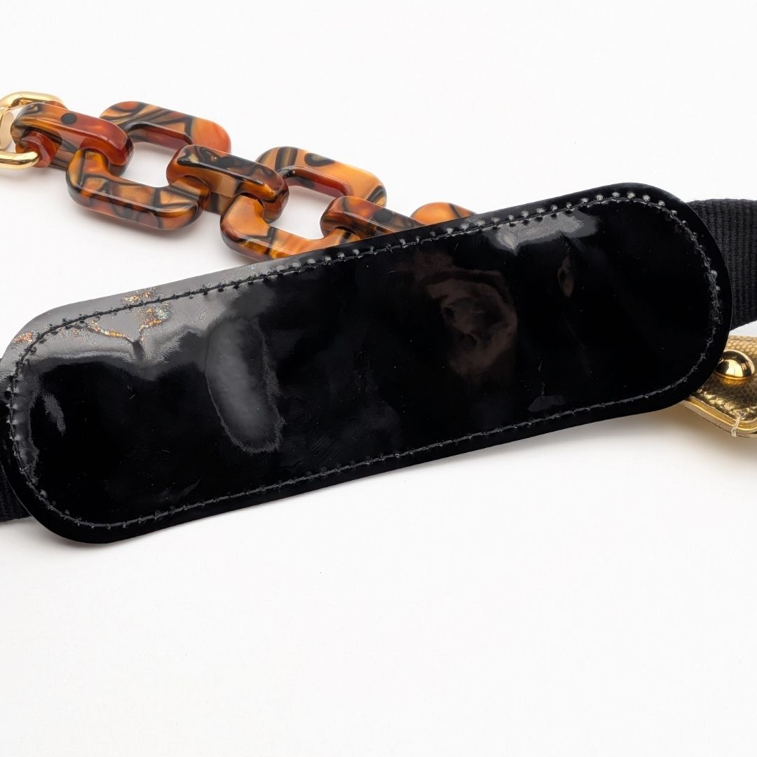 Louis Vuitton Shoulder Strap Leopard Adele Print Tortoiseshell Pattern — view 6