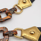 Louis Vuitton Shoulder Strap Leopard Adele Print Tortoiseshell Pattern — view 4