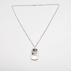 Louis Vuitton Locket Pendant Monogram Silver — view 8
