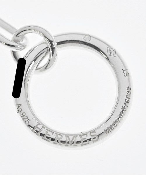 Hermes Bracelet Bangle Silver — view 5