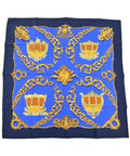 Hermes Bandana Scarf Blue
