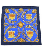 Hermes Bandana Scarf Blue