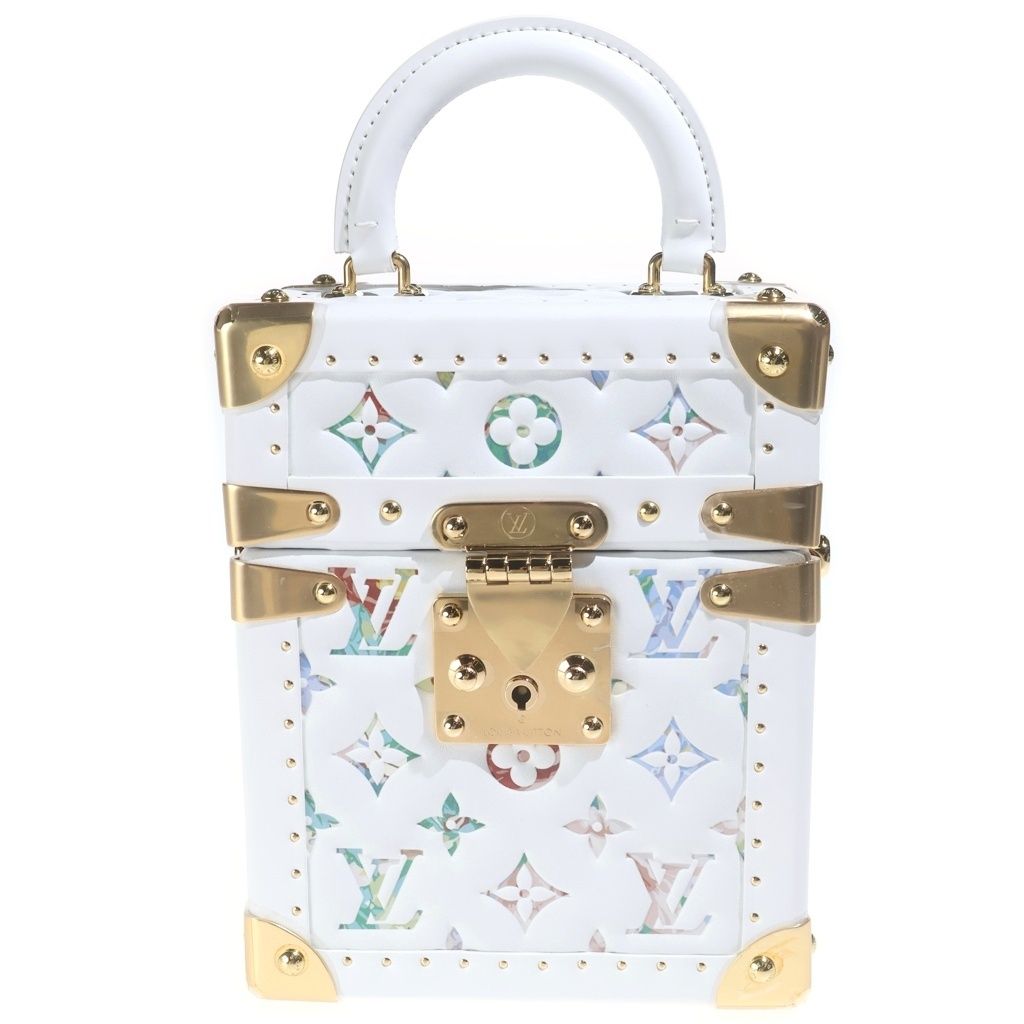 Louis Vuitton LV Garden Monogram Camera Bo 2-Way Hand Shoulder Trunk Bag Gold
