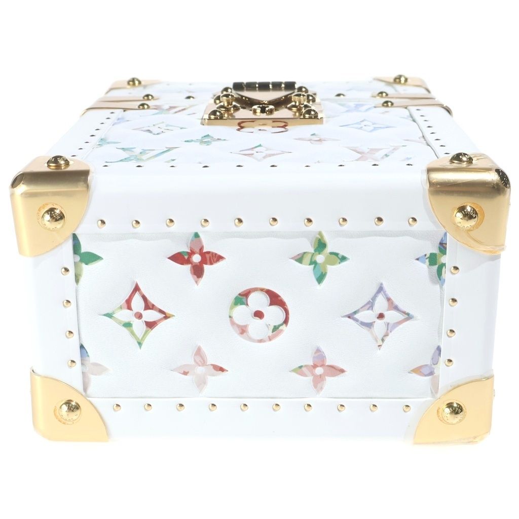 Louis Vuitton LV Garden Monogram Camera Bo 2-Way Hand Shoulder Trunk Bag Gold — view 4