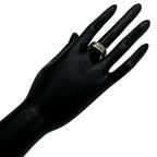 Bottega Veneta Box Intrecciato 925 Sterling Silver Ring No 9 Accessory — view 2