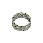 Bottega Veneta Box Intrecciato 925 Sterling Silver Ring No 9 Accessory — view 4