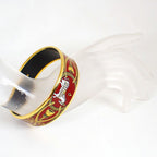 Hermes Enamel GM Hose Bangle Bracelet — view 2