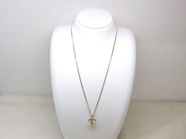 Gucci Knot Heart Necklace 925 Sterling Silver — view 2