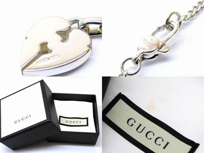 Gucci Knot Heart Necklace 925 Sterling Silver — view 4