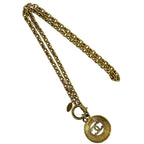 Chanel Vintage CC Logo Motif Chain Pendant Gold — view 6