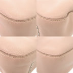 Prada Logo Leather Pink Shoulder Bag — view 4