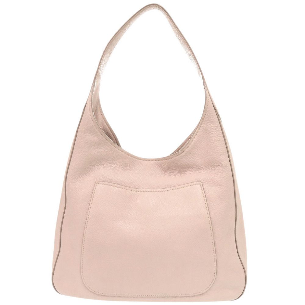Prada Logo Leather Pink Shoulder Bag