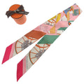 Hermes Twilly Spring Scarf Silk Multicolor