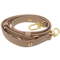 Louis Vuitton Shoulder Strap Leather Beige