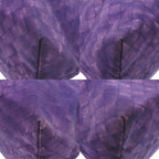 Bottega Veneta Intreccio Illusion Nylon Leather Purple Tote Bag — view 4