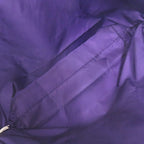Bottega Veneta Intreccio Illusion Nylon Leather Purple Tote Bag — view 6