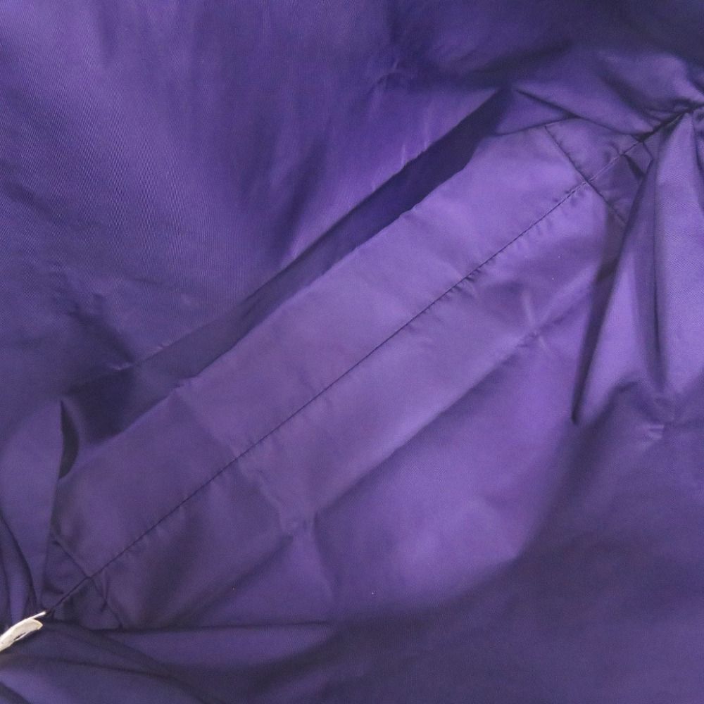 Bottega Veneta Intreccio Illusion Nylon Leather Purple Tote Bag — view 6