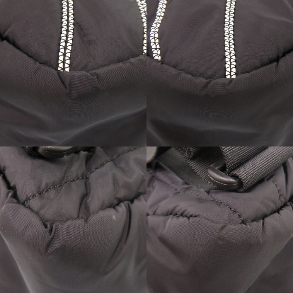 Chanel Sports Line CC Logo Nylon Black Backpack — view 5