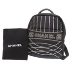 Chanel Sports Line CC Logo Nylon Black Backpack — view 2