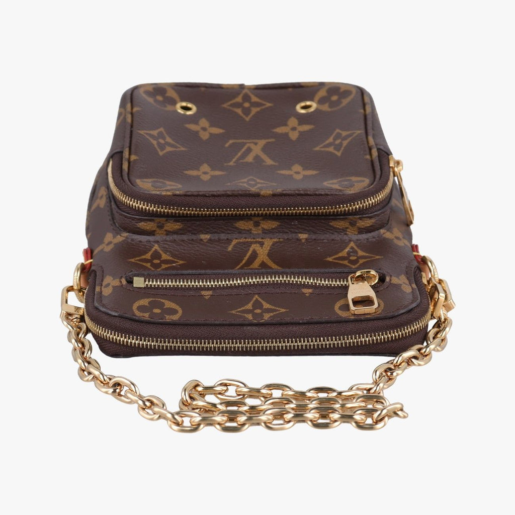 Louis Vuitton Utility Monogram Brown Canvas Shoulder Bag — view 8
