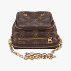 Louis Vuitton Utility Monogram Brown Canvas Shoulder Bag — view 8