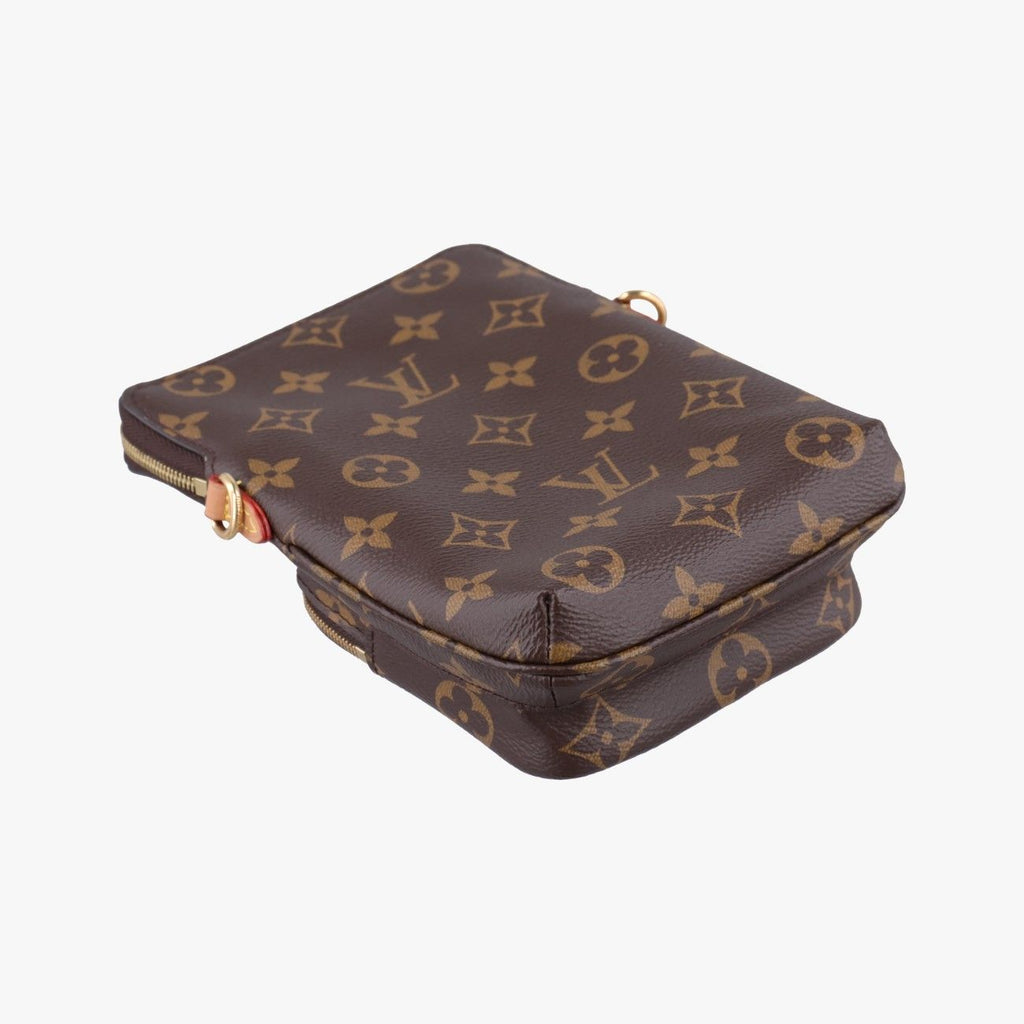 Louis Vuitton Utility Monogram Brown Canvas Shoulder Bag — view 7