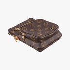 Louis Vuitton Utility Monogram Brown Canvas Shoulder Bag — view 5