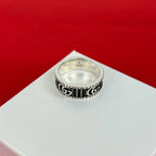 Gucci Double Ring 925 Sterling Silver Accessory