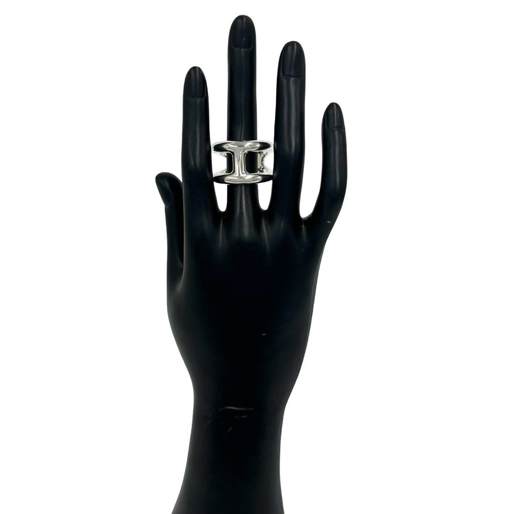 Hermes Osmose GM Ring 925 Sterling Silver Accessory — view 2