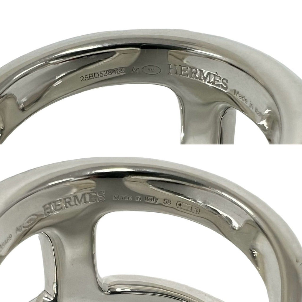 Hermes Osmose GM Ring 925 Sterling Silver Accessory — view 3