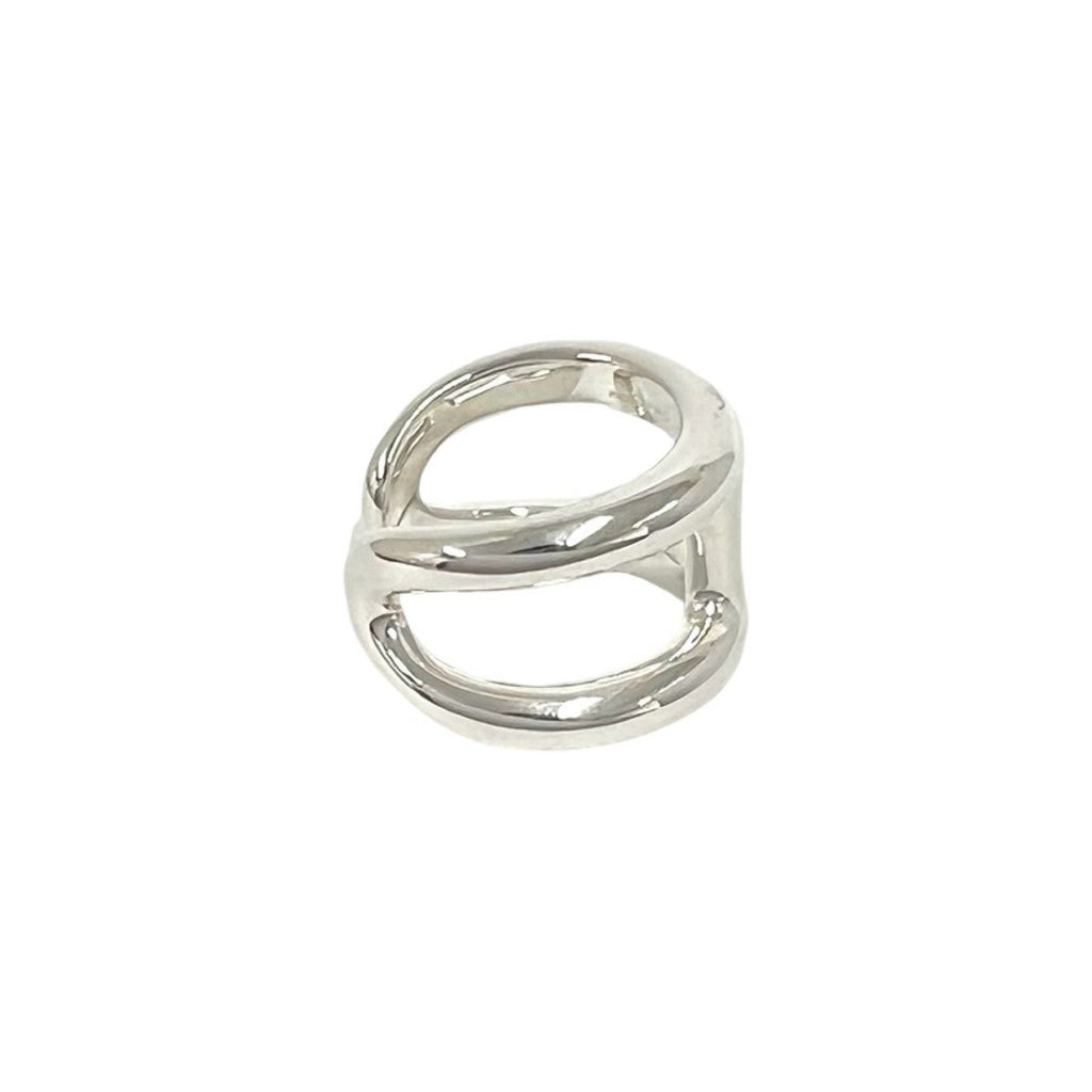 Hermes Osmose GM Ring 925 Sterling Silver Accessory — view 5