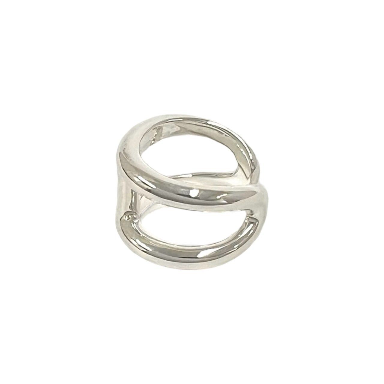 Hermes Osmose GM Ring 925 Sterling Silver Accessory — view 4
