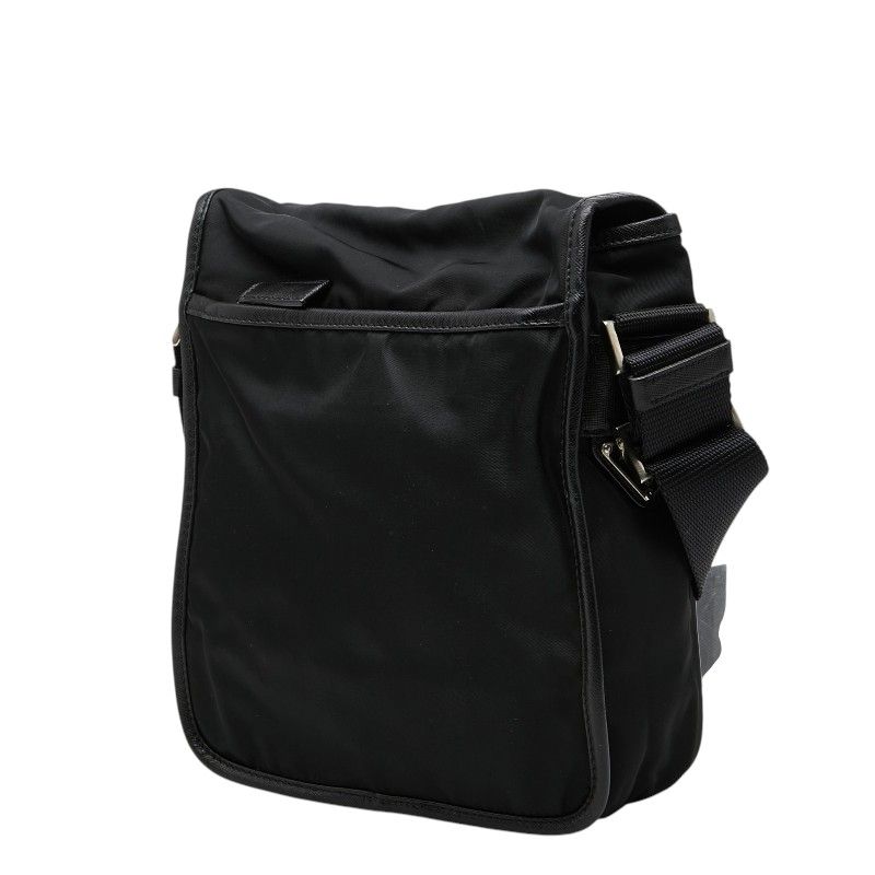Prada Crossbody Shoulder Bag Black Nylon — view 2