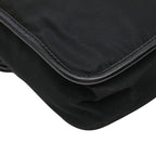 Prada Crossbody Shoulder Bag Black Nylon — view 8