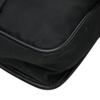 Prada Crossbody Shoulder Bag Black Nylon — view 5