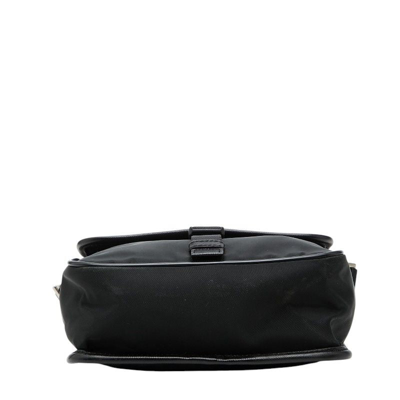 Prada Crossbody Shoulder Bag Black Nylon — view 3