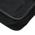 Prada Crossbody Shoulder Bag Black Nylon — view 7