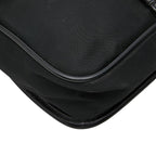 Prada Crossbody Shoulder Bag Black Nylon — view 6