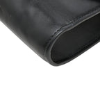 Gucci Chain Shoulder Bag Black Leather — view 5