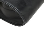 Gucci Chain Shoulder Bag Black Leather — view 6