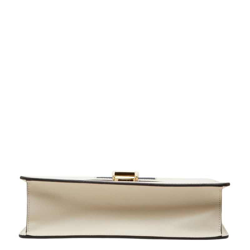 Gucci Sherry Line Sylvie 2-Way Shoulder Bag White Ivory Leather — view 2