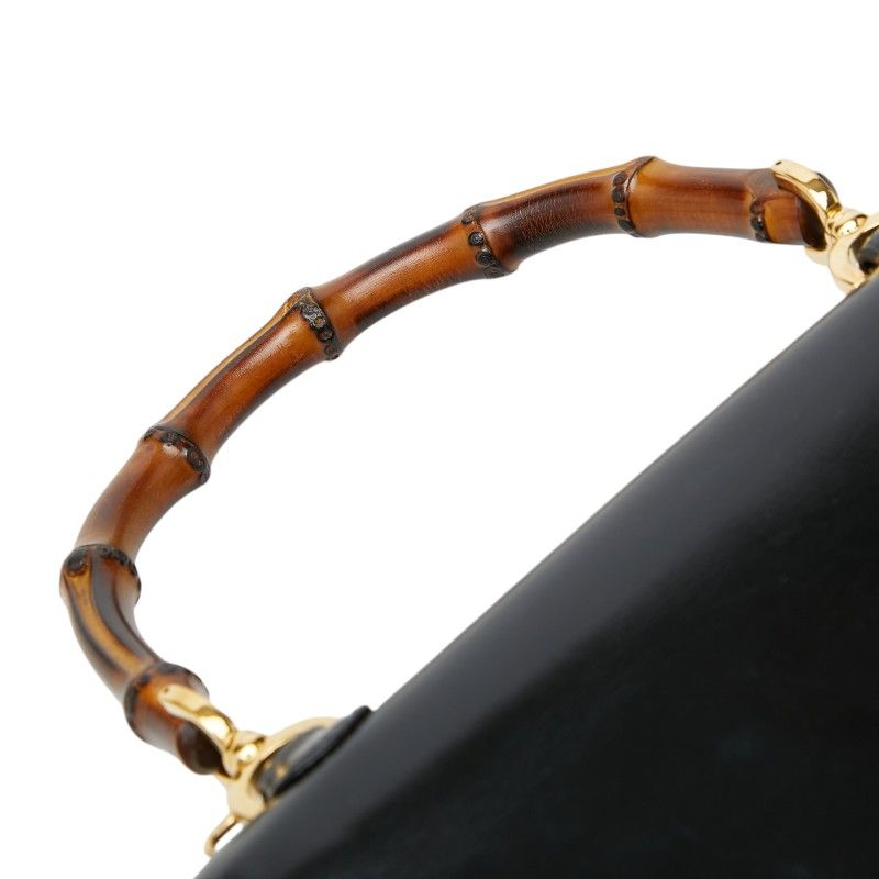 Gucci Shoulder Bag 46 Black Leather — view 8