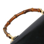 Gucci Shoulder Bag 46 Black Leather — view 8