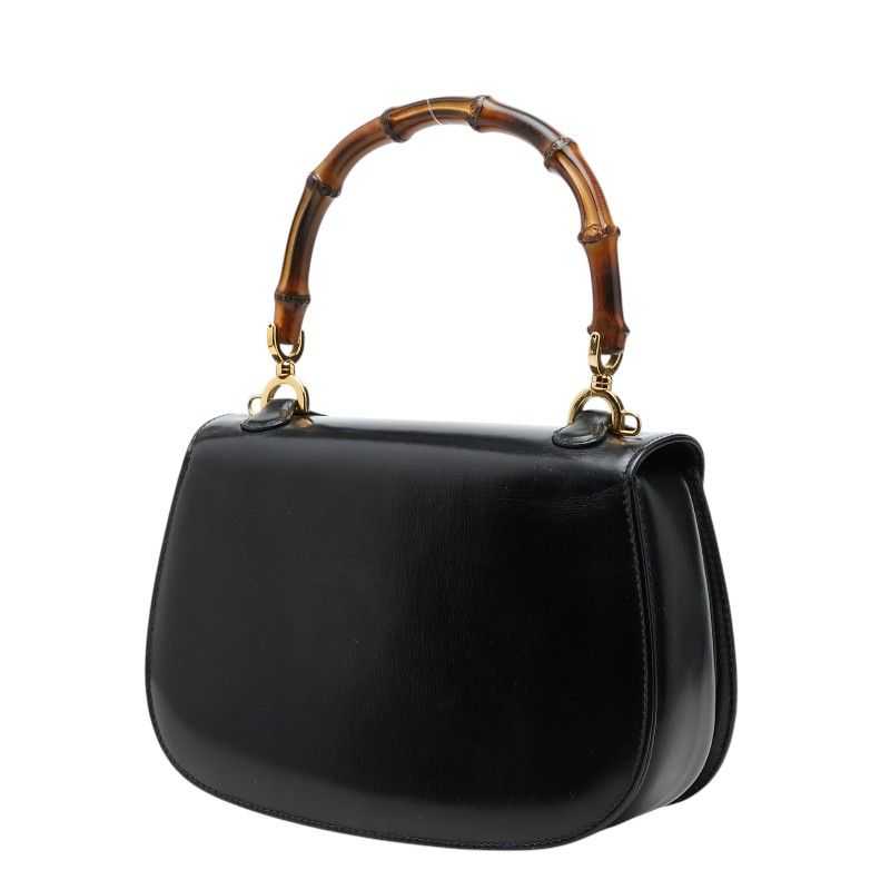 Gucci Shoulder Bag 46 Black Leather — view 2
