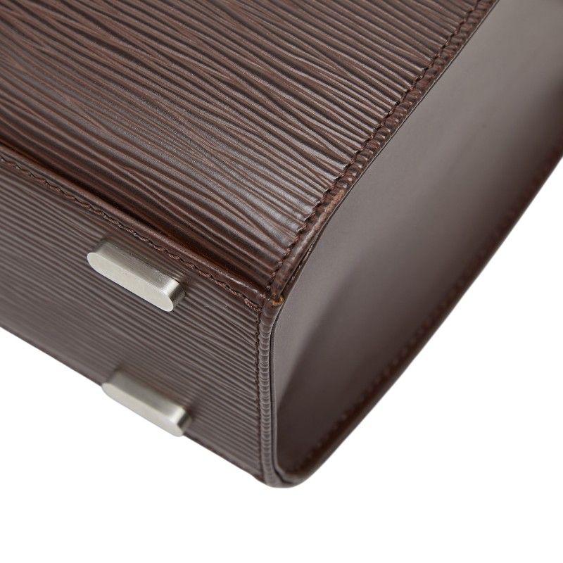 Louis Vuitton Epi Figari PM Handbag Mocha Brown Leather — view 4